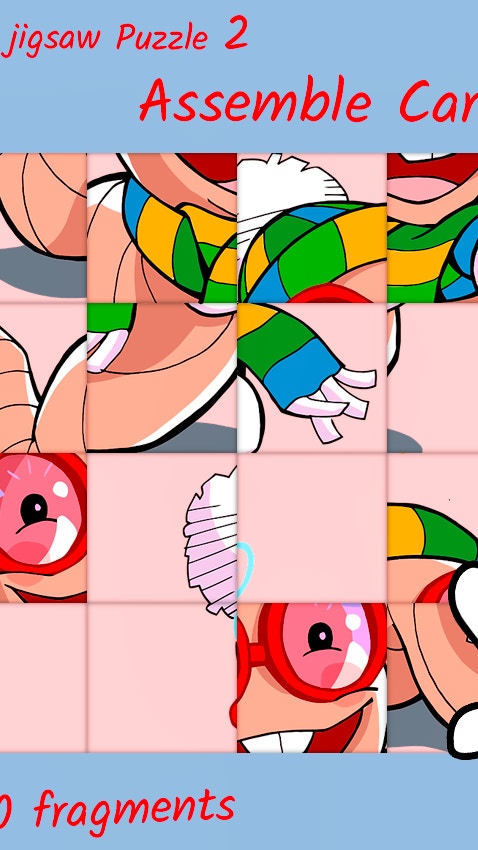 Square jigsaw Puzzle 2 - Assemble Cartoon