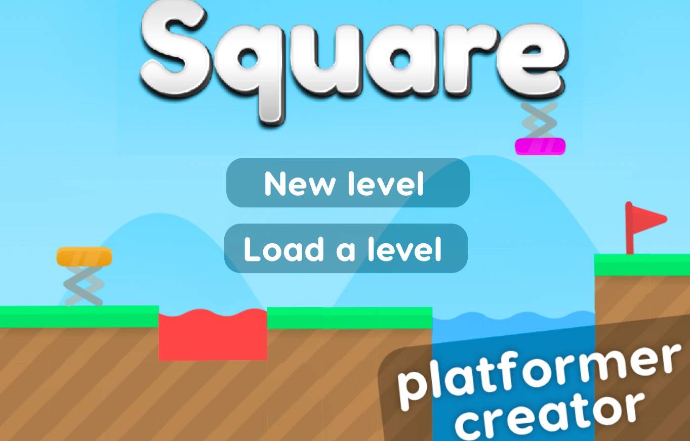 Square Platformer Creator