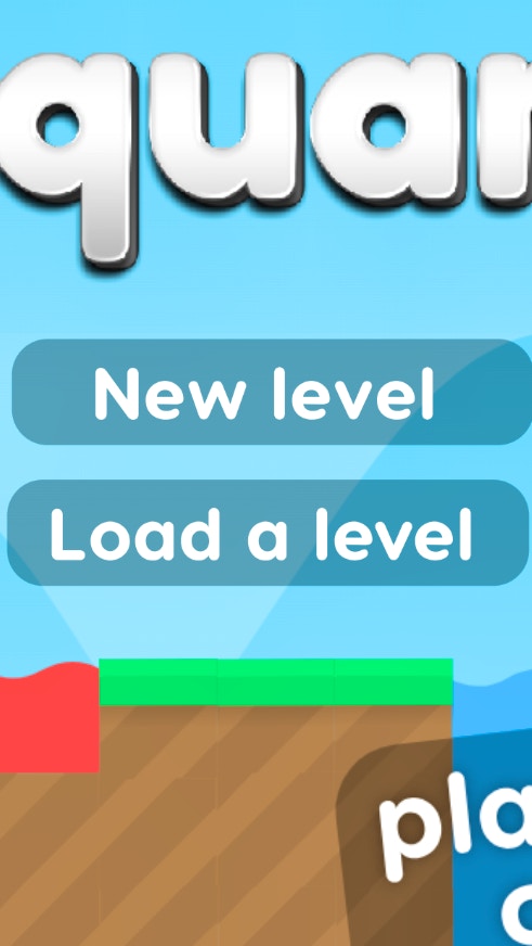 Square Platformer Creator