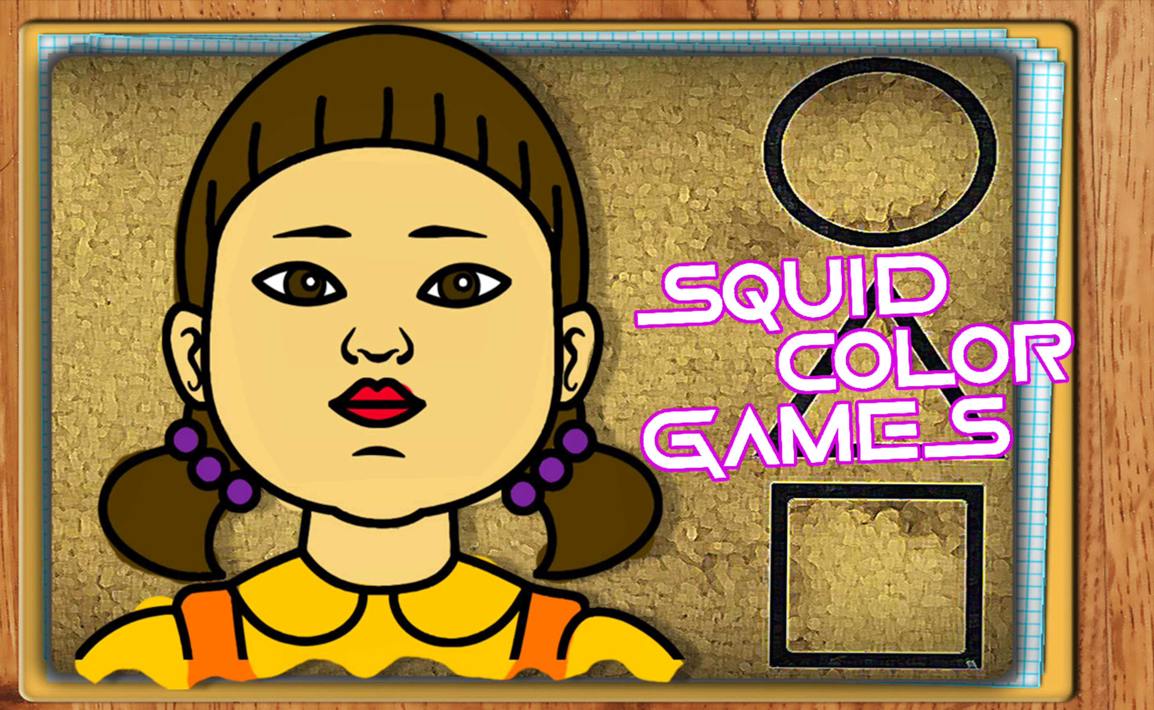 Squid Coloring Game