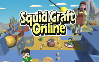 Squid Craft Online game cover