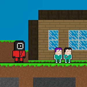 Squid Escape But Blockworld Thumbnail