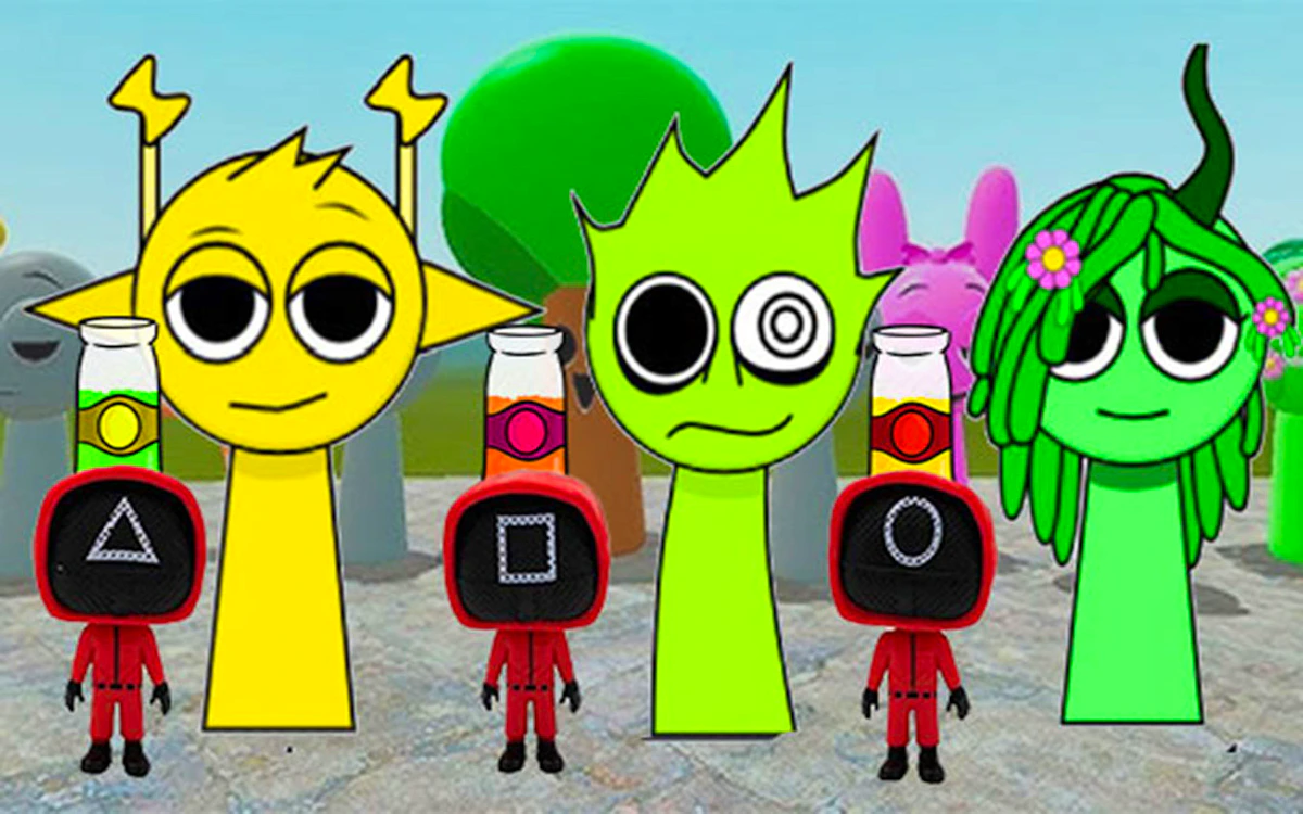 Play Squid Game 2 Tap Sprunki — free online Casual game