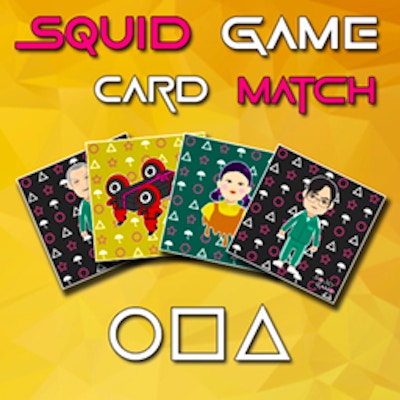 Squid Game Memory Card Match By Gamepix