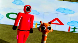 Squid Game Sprunki Escaped Backrooms