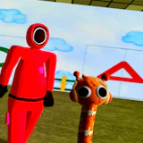 Squid Game Sprunki Escaped Backrooms