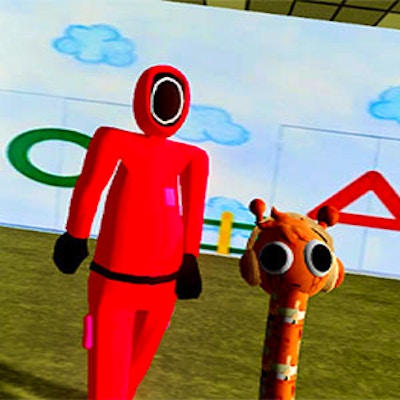 Squid Game Sprunki Escaped Backrooms By Gamepix