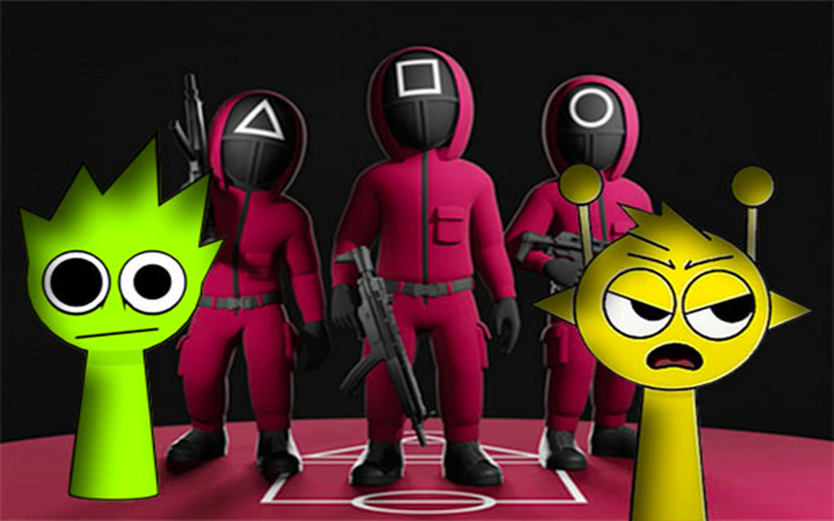 Play Squid Game Sprunki FNF Battle — free online Music game