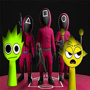 Squid Game Sprunki FNF Battle Thumbnail