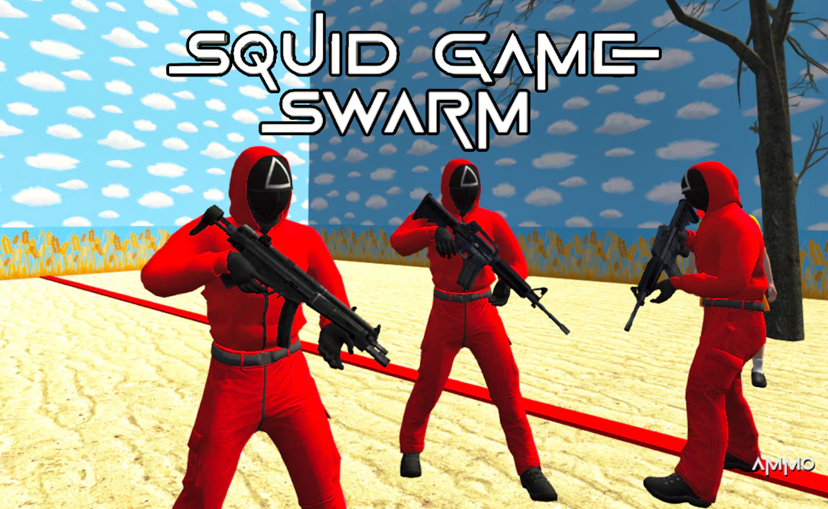 Play Squid Game Swarm — free online Shooter game