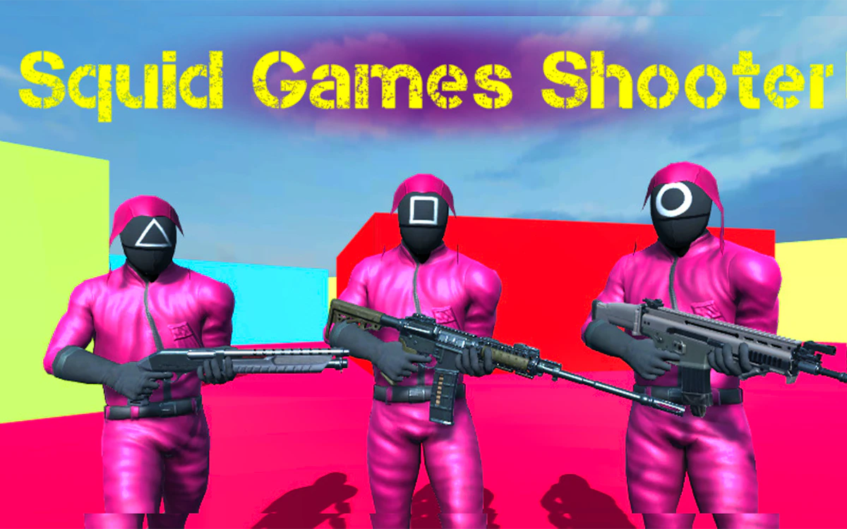 Play Squid Games Shooter — free online First Person Shooter game