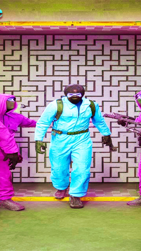 Squid Maze Challenge