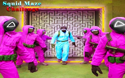 Squid Maze Challenge game