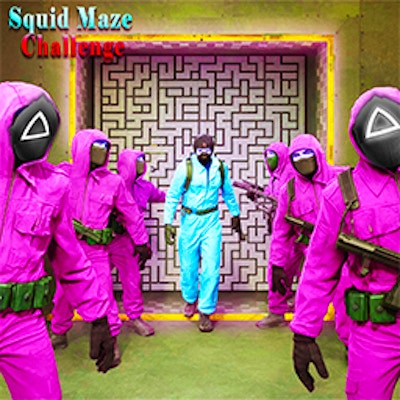 Squid Maze Challenge By Gamepix