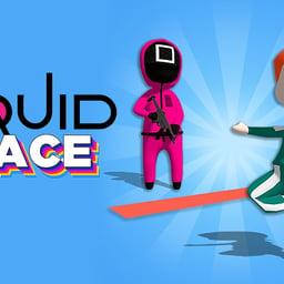 Squid Race Online action Games on taptohit.com