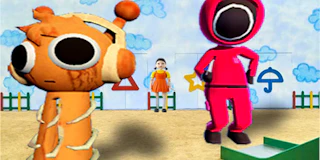 Squid Sprunki Game Red Light thumbnail