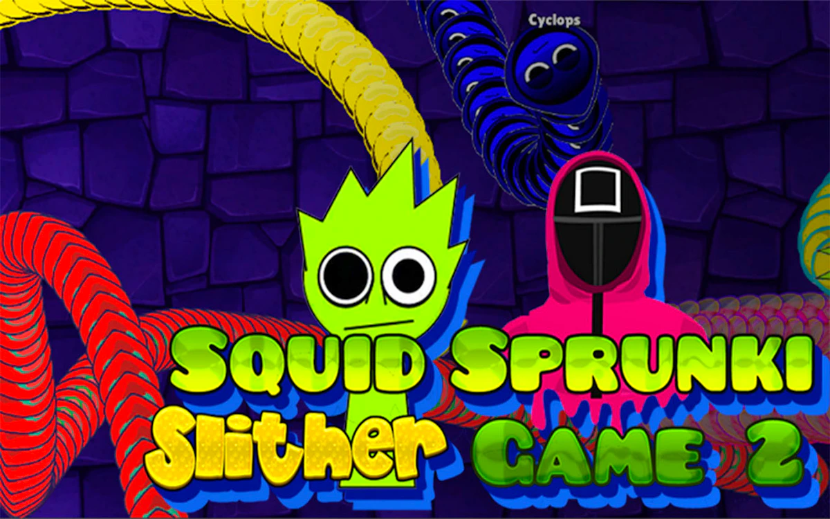 Play Squid Sprunki Slither Game 2 — free online Snake game