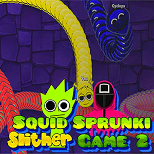 Squid Sprunki Slither Game 2 Thumbnail