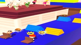 Bridge Race Stairs Run Build