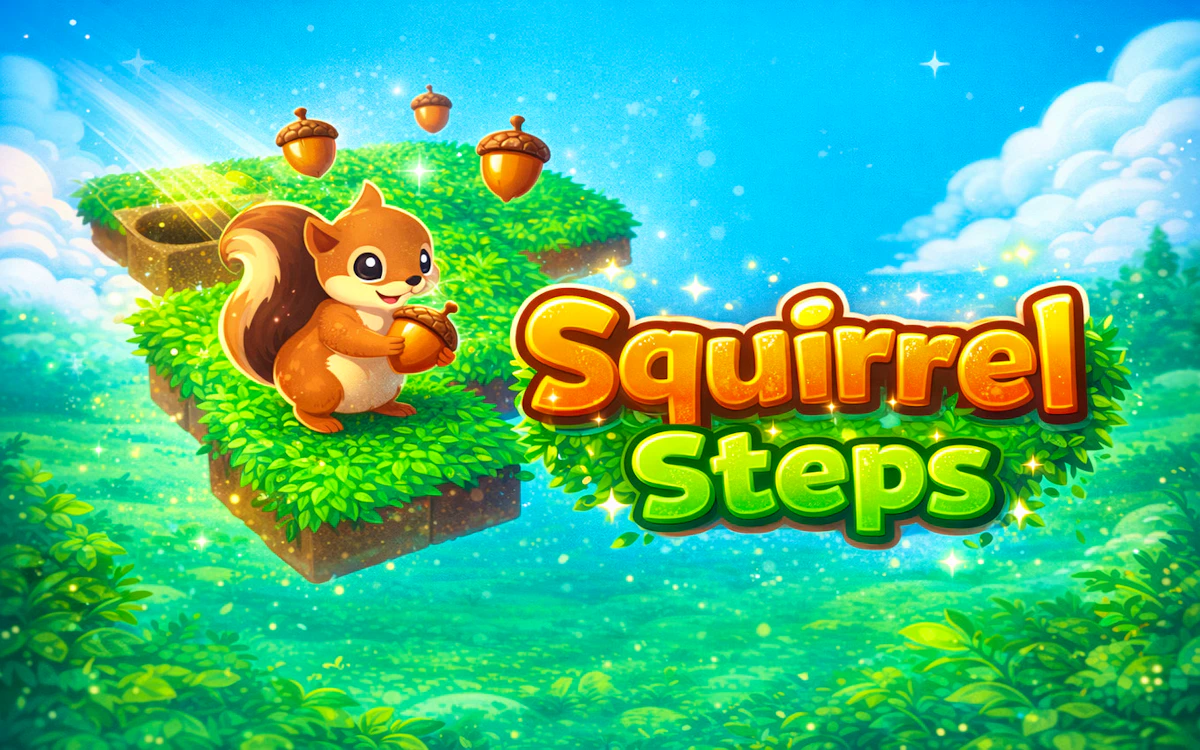 Play Squirrel Steps — free online Puzzle game