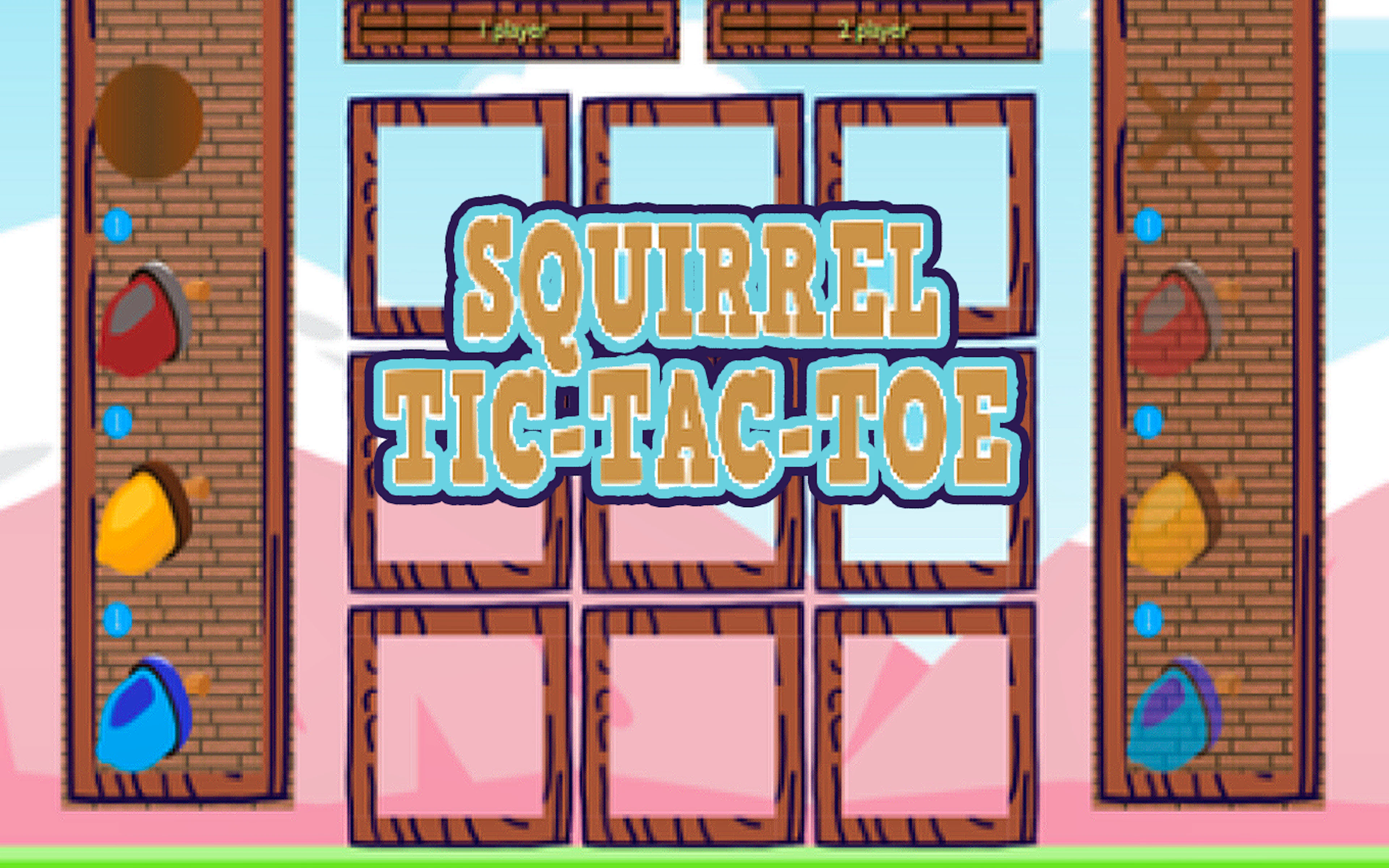 Squirrel Tic Tac Toe