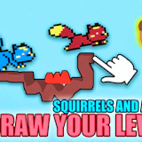 Squirrels and Acorn - Draw your level!