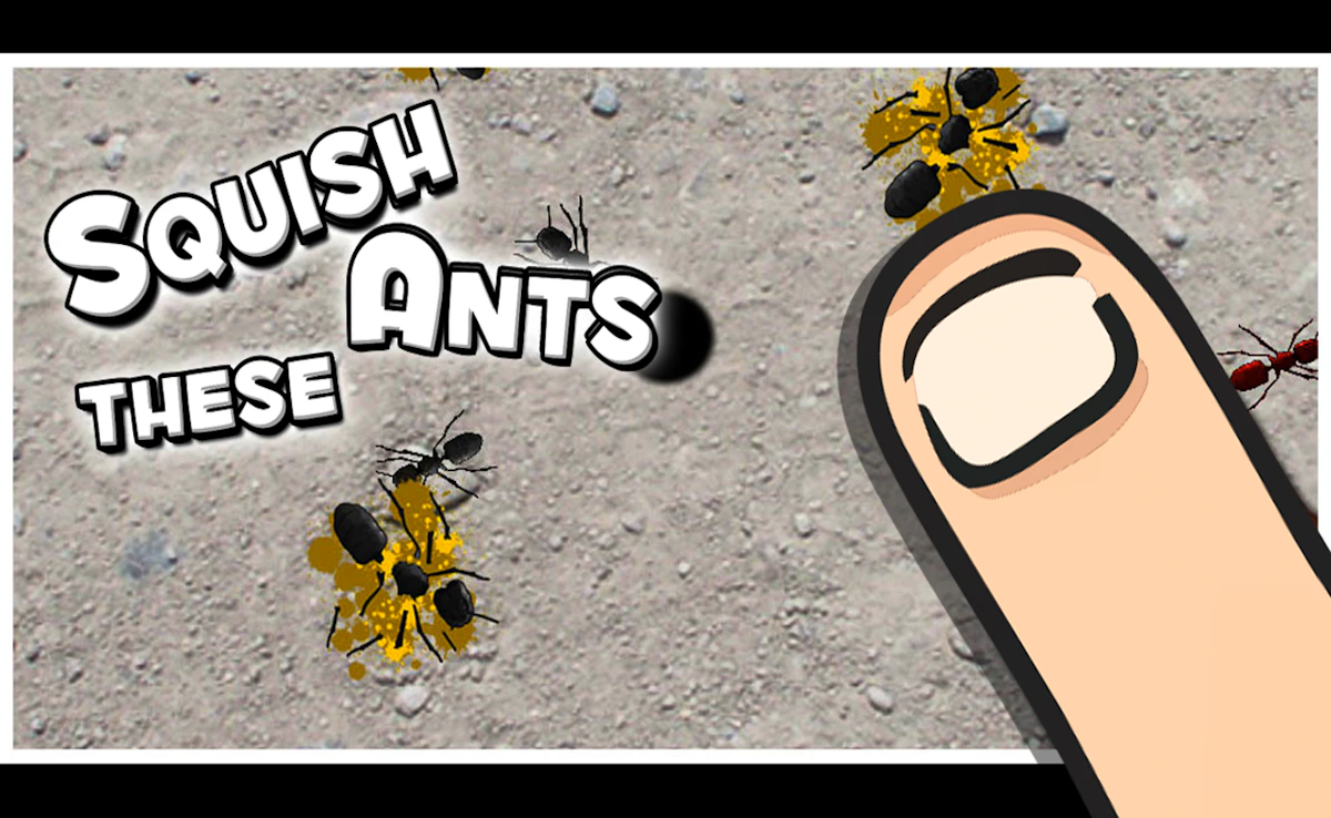 Play Squish these Ants — free online Action game