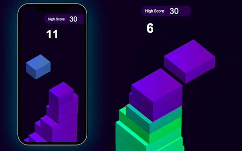 Stack Block - Up game artwork