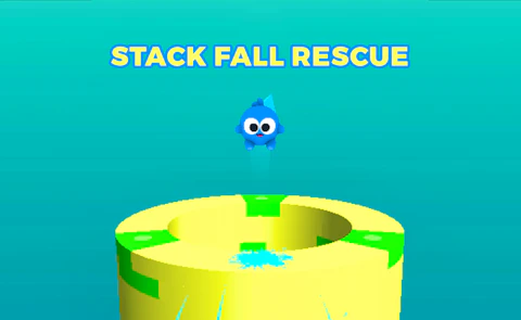 Stack Fall Rescue game thumbnail