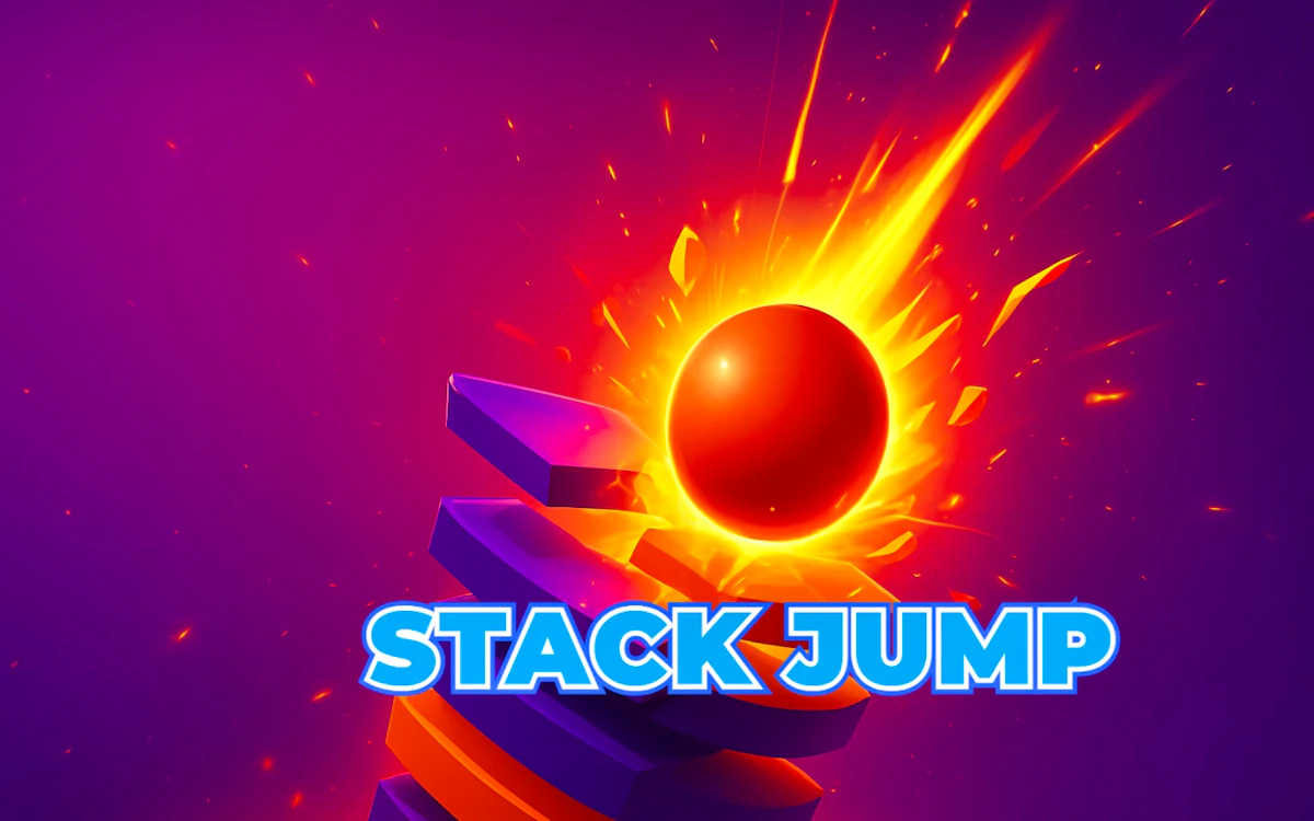 Play Stack Jump Ball — free online Hyper Casual game
