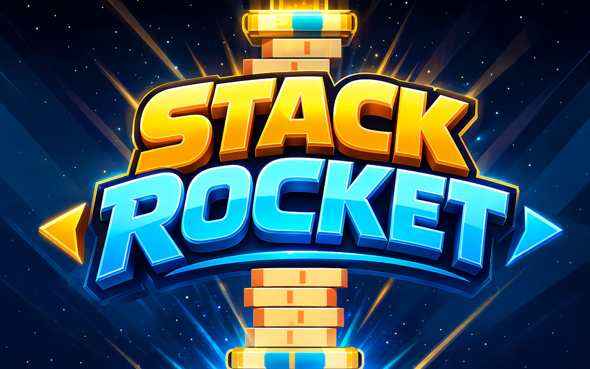 Stack Rocket 🕹️ Speel nu op GamePix