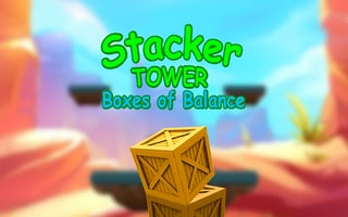 Stacker Tower Boxes Of Balance game cover