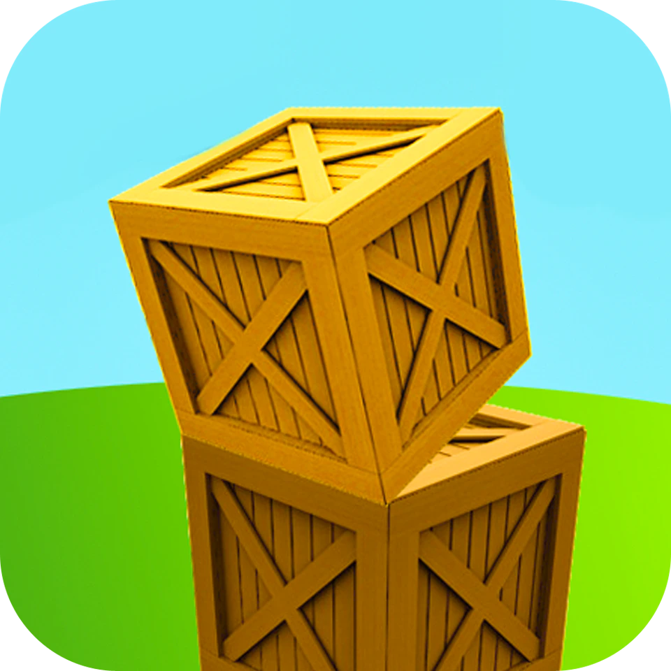 Play Stacker Tower Boxes of Balance — Free Arcade Game Onlin