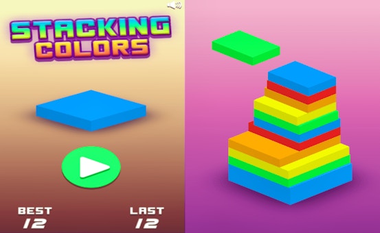 Stacking Color ๐น๏ธ Play Now on GamePix