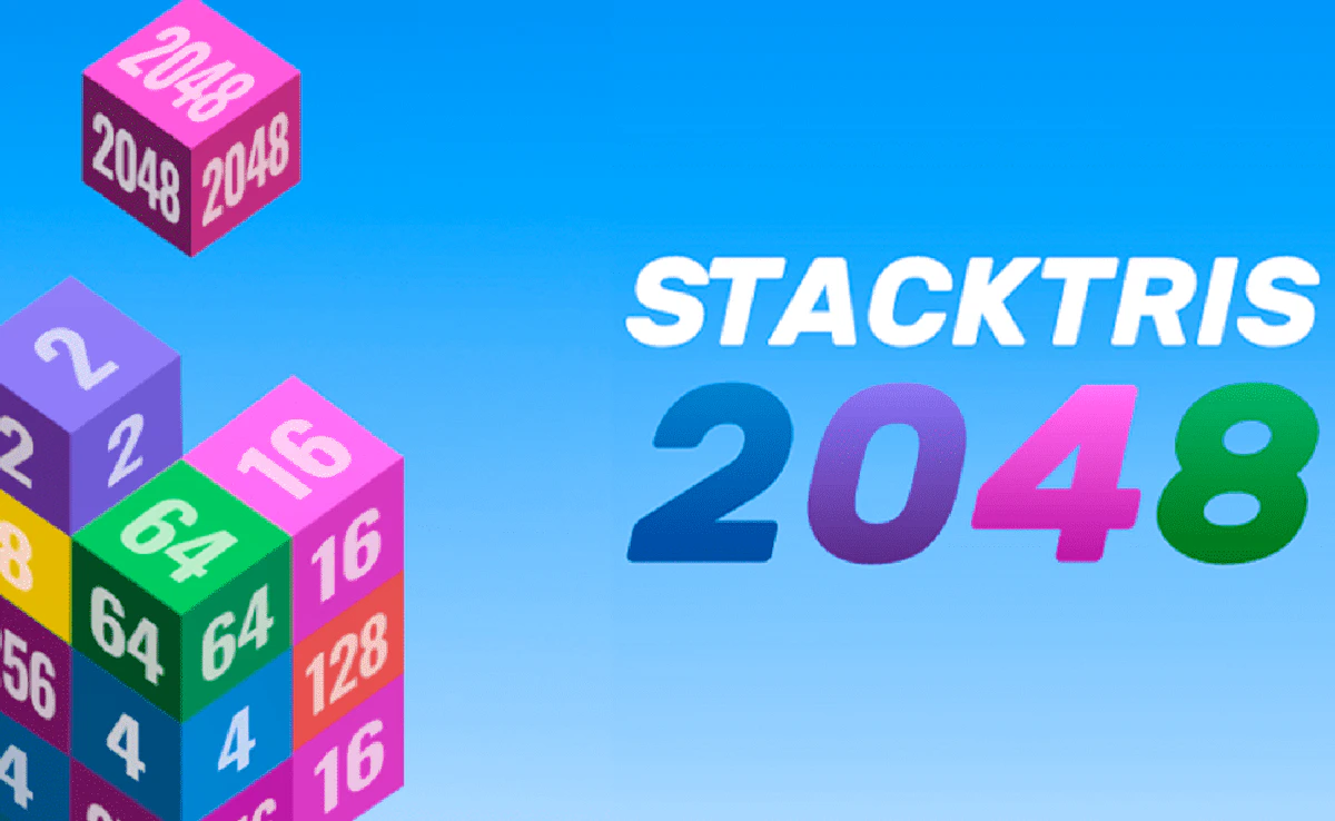 Play Stacktris 2048 — free online Tetris game