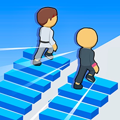Stair Run Online 2 By Gamepix