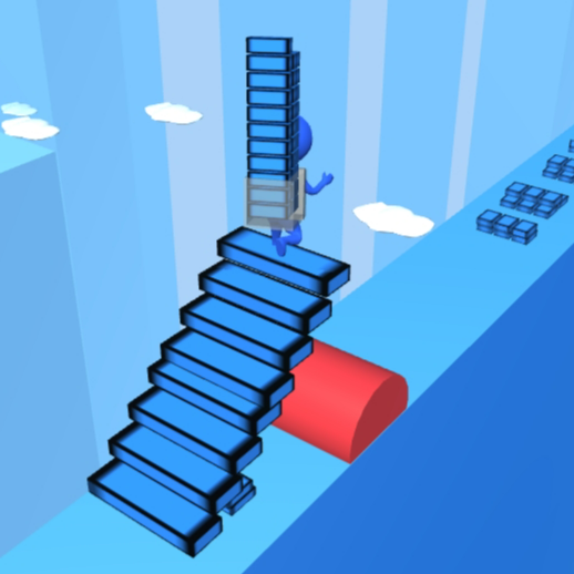 Bridge Race Stairs Run Build 🕹️ Play Now on GamePix