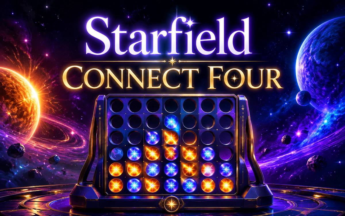 Starfield Connect Four game thumbnail