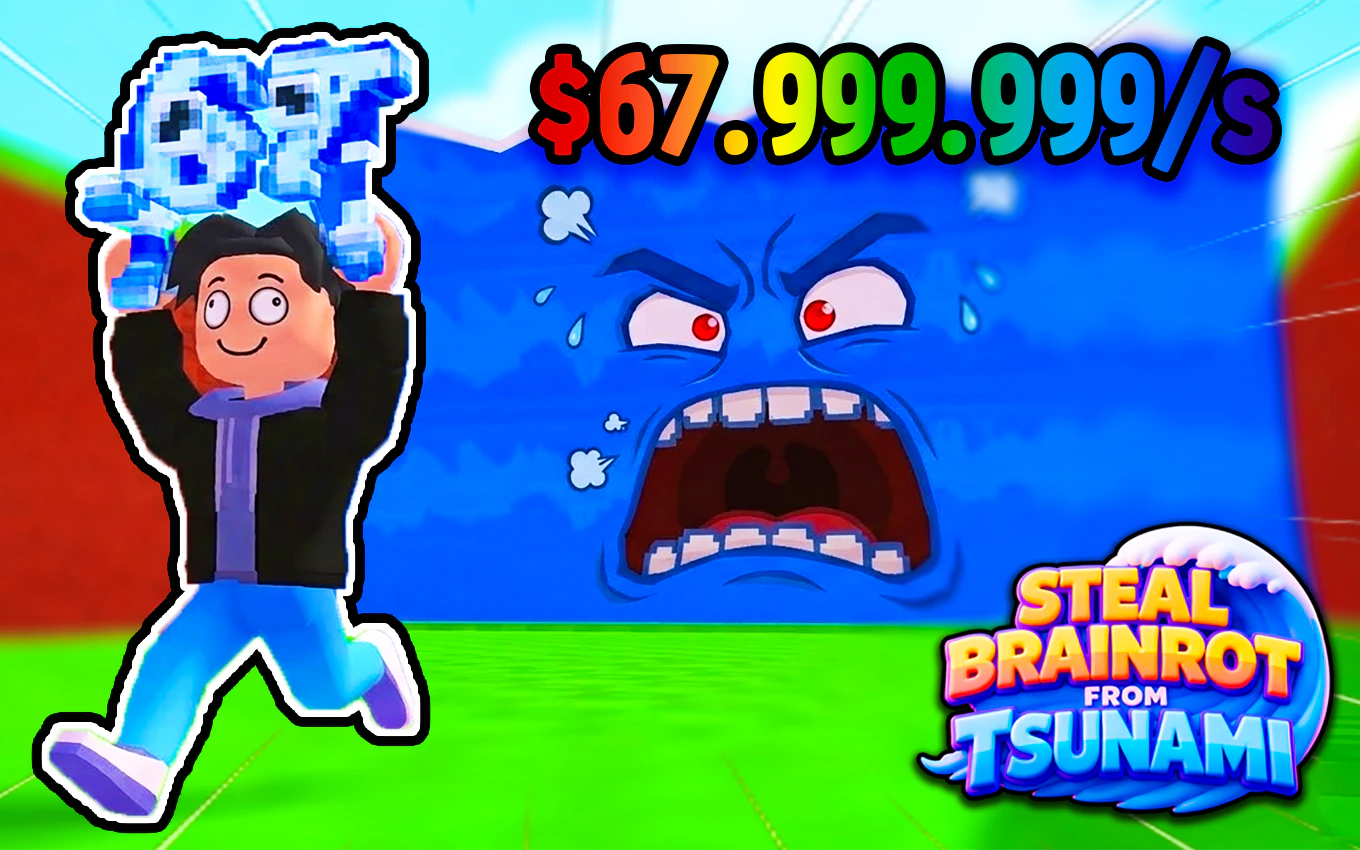 Steal Brainrot From Tsunami Online