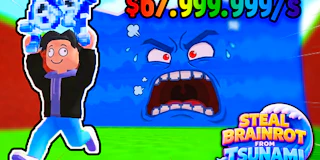 Steal Brainrot From Tsunami Online thumbnail