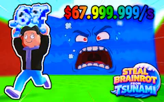 Steal Brainrot From Tsunami Online