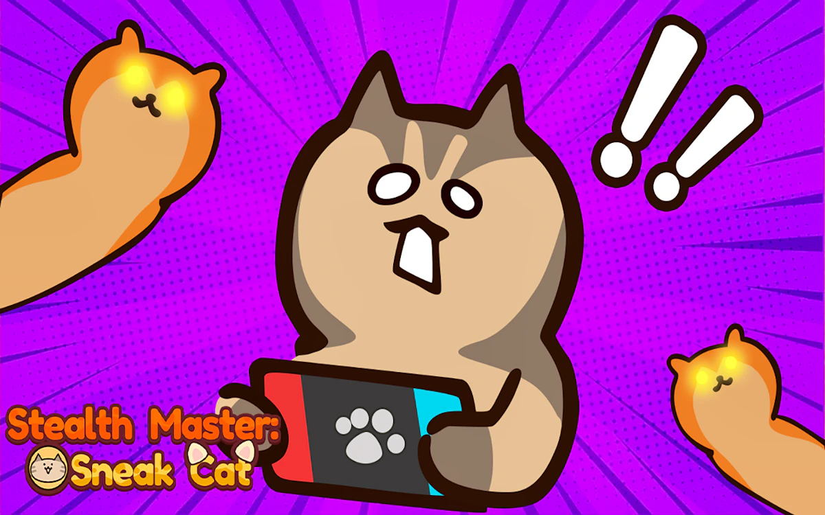 Play Stealth Master Sneak Cat — free online Puzzle game