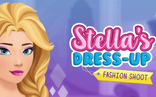 Stella's Dress Up: Fashion Shoot game cover