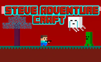 Steve AdventureCraft Nether cover art
