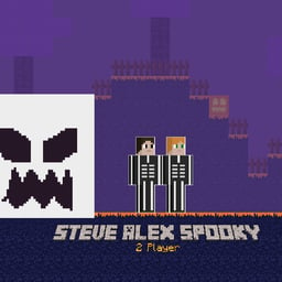 Steve Alex Spooky - 2 Player Online arcade Games on taptohit.com