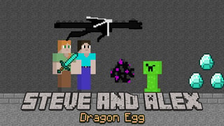 Steve and Alex Dragon Egg