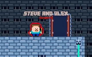 Steve And Alex Dungeons game cover