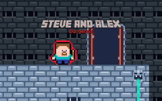 Steve And Alex Dungeons game cover