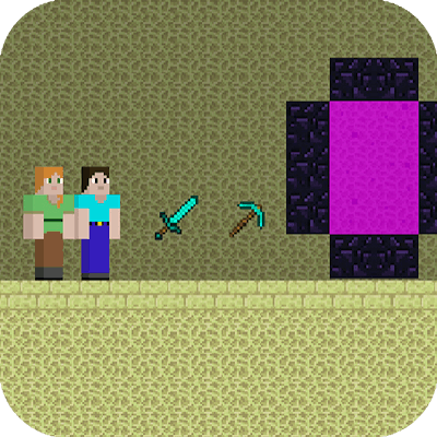 Steve and Alex Ender World By Gamepix