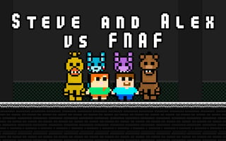 Steve And Alex Vs Fnaf game cover